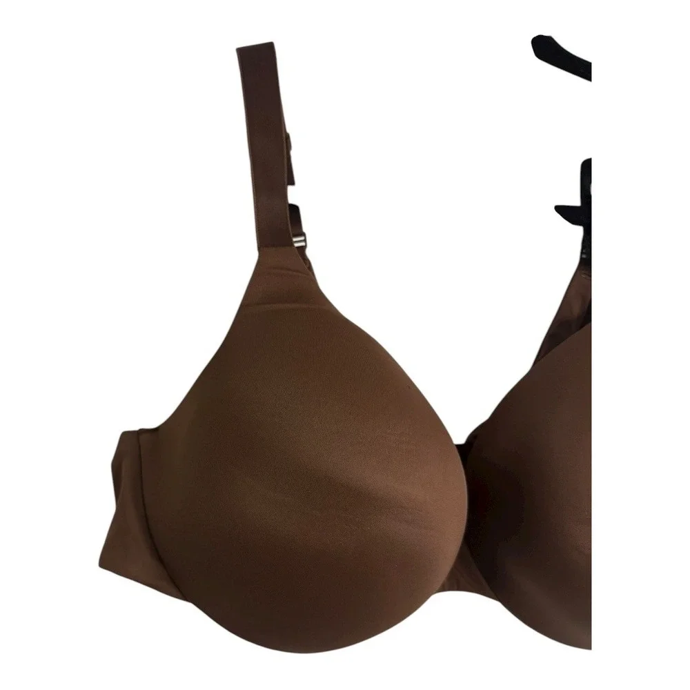 SKIMS Full‎ Coverage Smoothing Bra 44C Cocoa NWT - Picture 6 of 11